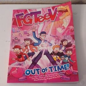 FGTeeV "Out of Time!" Pink Graphic Kids Book